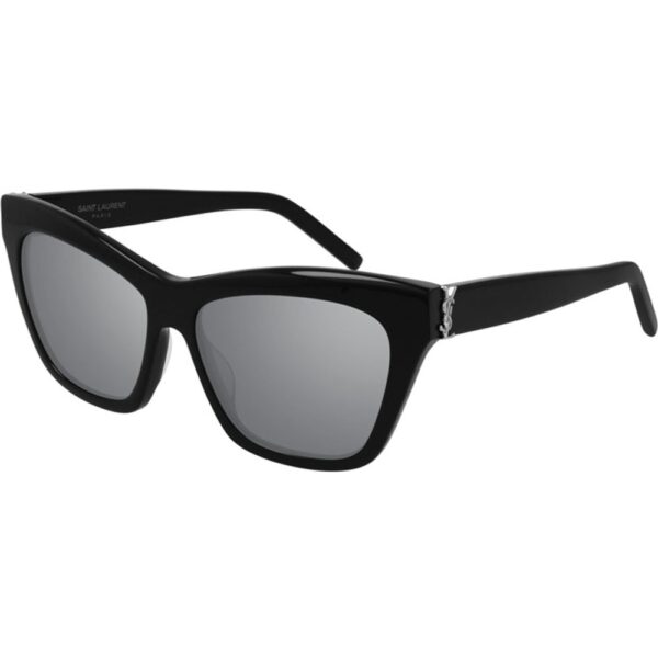 Occhiali da sole  Saint laurent Sl m79 cod. colore 001 Donna Cat eye Nero