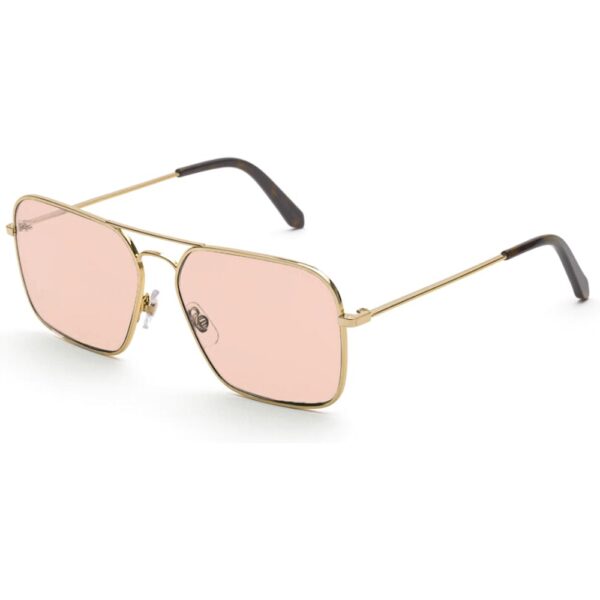 Occhiali da sole  Retrosuperfuture Vdb iggy 2.0 cod. colore pink Unisex Squadrata Oro