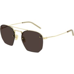 Occhiali da sole  Saint laurent Sl 422 cod. colore 001 Uomo Geometrica Oro