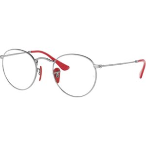 Occhiali vista  Ray - ban Rx3447vm ferrari cod. colore f031 Unisex Rotonda Argento