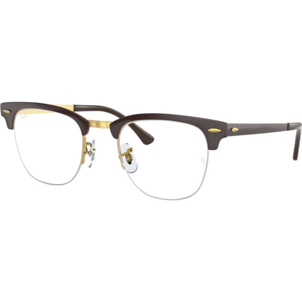 Occhiali vista  Ray - ban Rx3716vm clubmaster metal cod. colore 3116 Unisex Squadrata Marrone