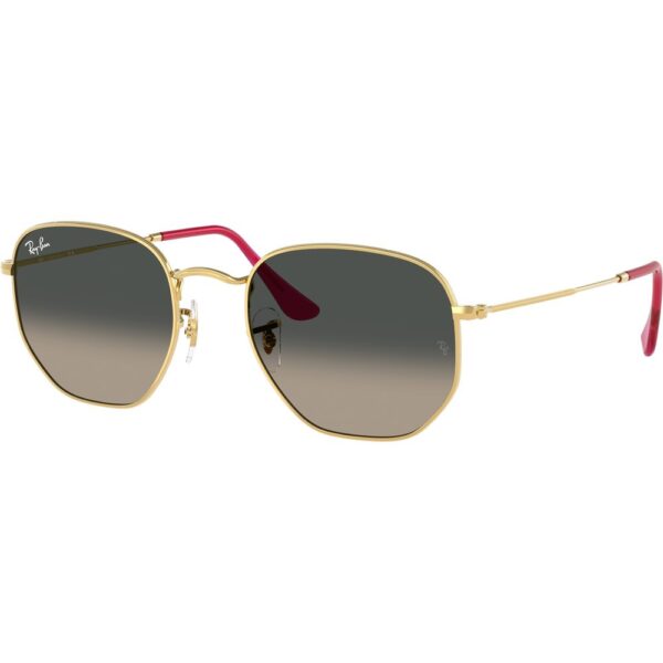 Occhiali da sole  Ray - ban Rb3548n hexagonal cod. colore 001/71 Unisex Geometrica Oro