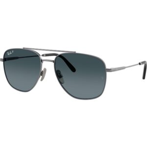 Occhiali da sole  Ray - ban Rb8097 william titanium cod. colore 165/s3 Unisex Squadrata Grigio