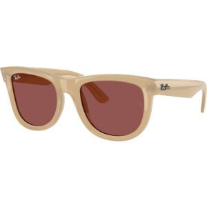 Occhiali da sole  Ray - ban Rbr0502s wayfarer reverse cod. colore 678069 Unisex Squadrata Beige