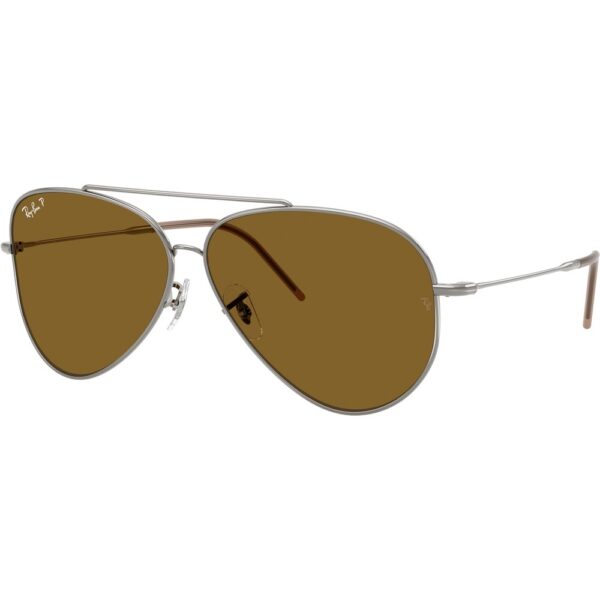 Occhiali da sole  Ray - ban Rbr0101s aviator reverse cod. colore 004/83 Unisex Pilot Grigio