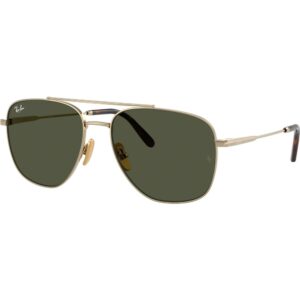 Occhiali da sole  Ray - ban Rb8097 william titanium cod. colore 926531 Unisex Squadrata Oro