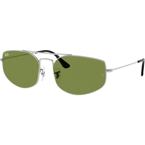 Occhiali da sole  Ray - ban Rb3845 explorer 5 cod. colore 003/4e Unisex Geometrica Argento