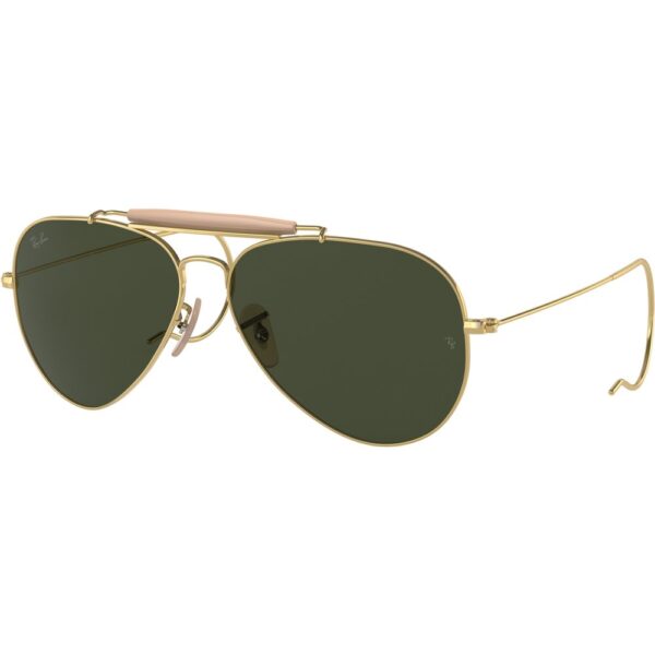 Occhiali da sole  Ray - ban Rb3030 outdoorsman i cod. colore w3402 Unisex Pilot Oro