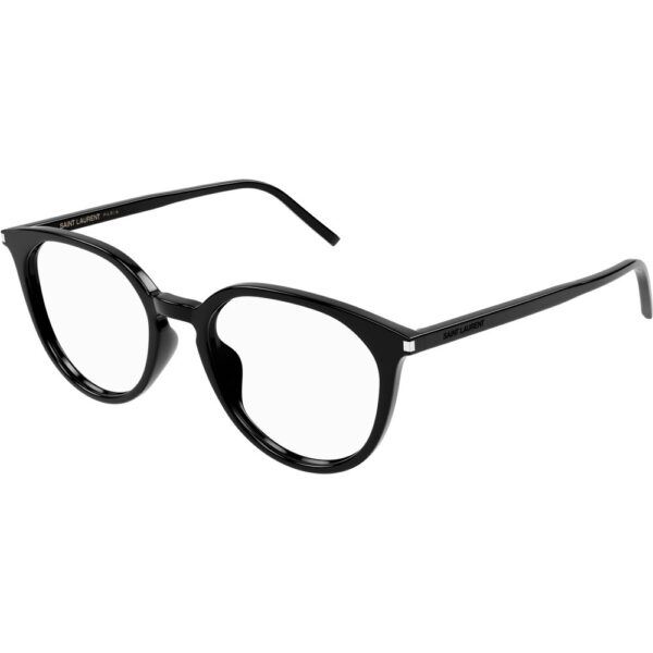 Occhiali vista  Saint laurent Sl 681/f cod. colore 001 Unisex Rotonda Nero