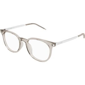 Occhiali vista  Saint laurent Sl 683/f cod. colore 003 Unisex Rotonda Beige