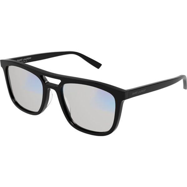 Occhiali anti luce blu  Saint laurent Sl 455 cod. colore 005 Uomo Squadrata Nero