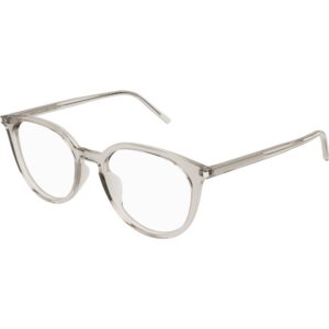 Occhiali vista  Saint laurent Sl 681/f cod. colore 003 Unisex Rotonda Beige