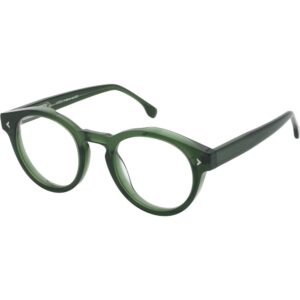 Occhiali vista  Lozza Vl4337 polignano 2 cod. colore 0g61 Uomo Rotonda Verde