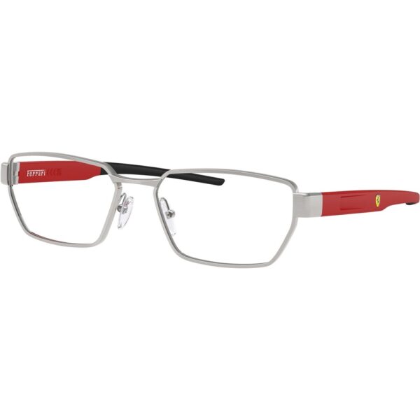 Occhiali vista  Scuderia ferrari Fz7008  cod. colore 107 Unisex Geometrica Argento