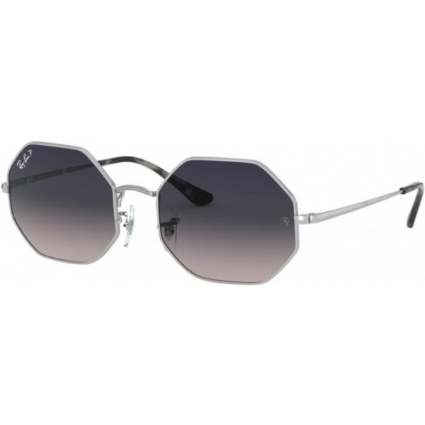 Occhiali da sole  Ray - ban Rb1972 octagon cod. colore 914978 Unisex Squadrata Argento