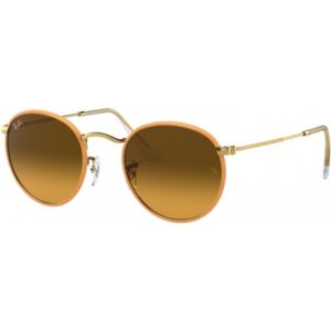 Occhiali da sole  Ray - ban Rb3447jm round full color cod. colore 91963c Uomo Panthos Giallo