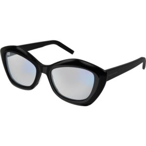 Occhiali anti luce blu  Saint laurent Sl 68 cod. colore 006 Donna Geometrica Nero