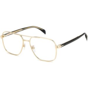 Occhiali vista  David beckham Db 7103 cod. colore rhl Uomo Squadrata Oro