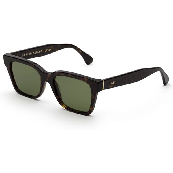 Occhiali da sole  Retrosuperfuture 88u america 3627 green cod. colore havana Unisex Squadrata Havana