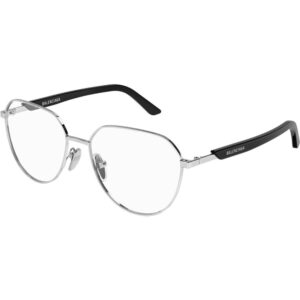 Occhiali vista  Balenciaga Bb0249o cod. colore 001 Uomo Geometrica Argento