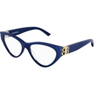 Occhiali vista  Balenciaga Bb0172o cod. colore 004 Donna Cat eye Blu