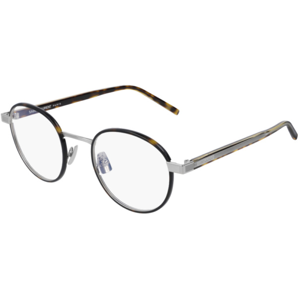 Occhiali vista  Saint laurent Sl 125 cod. colore 005 Unisex Rotonda Havana