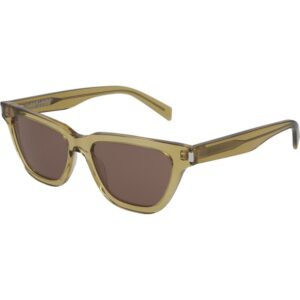 Occhiali da sole  Saint laurent Sl 462 sulpice cod. colore 007 Donna Squadrata Giallo