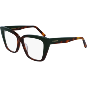 Occhiali vista  Ferragamo Sf2939n cod. colore 220 Donna Squadrata Havana