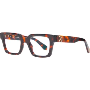 Occhiali vista  Off-white Oerj072 style 72 cod. colore 6000 havana Unisex Squadrata Havana