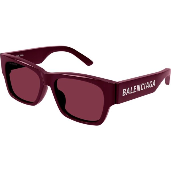 Occhiali da sole  Balenciaga Bb0262sa cod. colore 004 Unisex Squadrata Borgogna