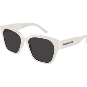 Occhiali da sole  Balenciaga Bb0215sa cod. colore 003 Unisex Squadrata Avorio