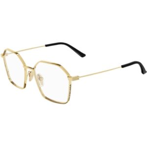 Occhiali vista  Balenciaga Bb0198o cod. colore 002 Unisex Geometrica Oro