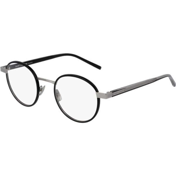 Occhiali vista  Saint laurent Sl 125 cod. colore 001 Unisex Rotonda Nero