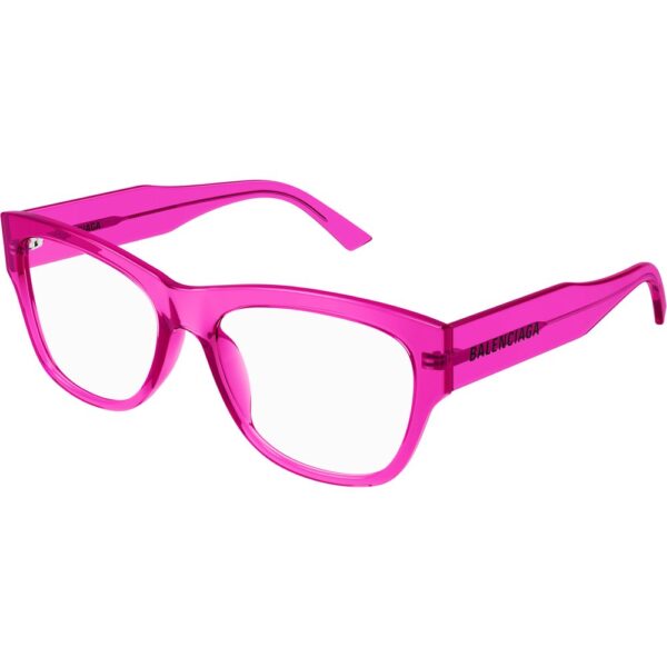 Occhiali vista  Balenciaga Bb0309o cod. colore 004 Unisex Squadrata Fucsia