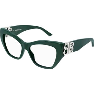 Occhiali vista  Balenciaga Bb0312o cod. colore 004 Donna Cat eye Verde