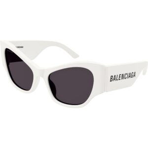 Occhiali da sole  Balenciaga Bb0259s cod. colore 007 Donna Cat eye Bianco