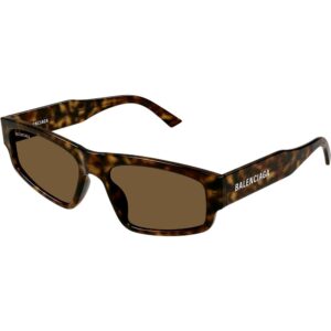 Occhiali da sole  Balenciaga Bb0305s cod. colore 007 Unisex Cat eye Havana