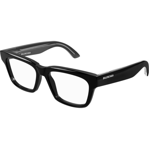 Occhiali vista  Balenciaga Bb0343o cod. colore 005 Unisex Squadrata Nero