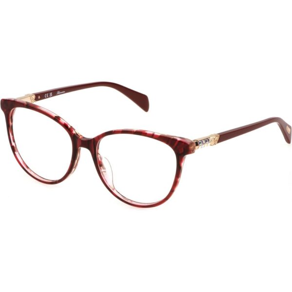 Occhiali vista  Blumarine Vbm825s cod. colore 0795 Donna Farfalla Havana/rosso