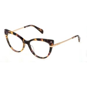 Occhiali vista  Blumarine Vbm824s cod. colore 0aen Donna Cat eye Havana