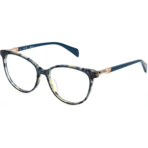 Occhiali vista  Blumarine Vbm825s cod. colore 0vbg Donna Farfalla Havana/blu