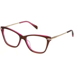 Occhiali vista  Blumarine Vbm842s cod. colore 06lz Donna Geometrica Fucsia