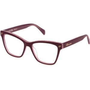 Occhiali vista  Blumarine Vbm845s cod. colore 01ci Donna Cat eye Bordeaux