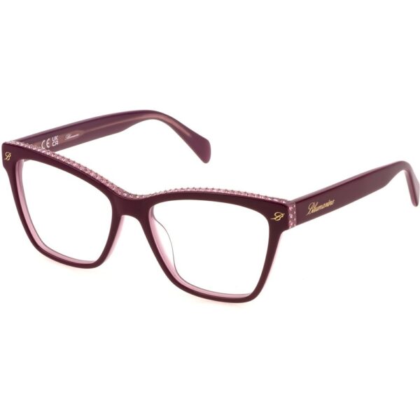 Occhiali vista  Blumarine Vbm845s cod. colore 01ci Donna Cat eye Bordeaux