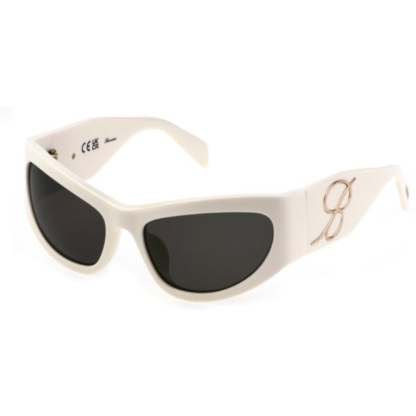 Occhiali da sole  Blumarine Sbm840 cod. colore 03gf Donna Cat eye Bianco