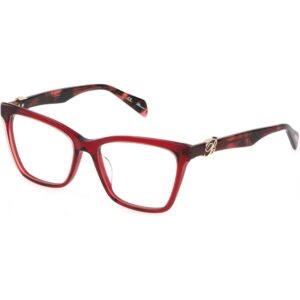 Occhiali vista  Blumarine Vbm811 cod. colore 09cg Donna Squadrata Rosso