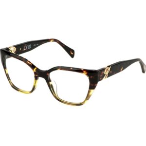 Occhiali vista  Blumarine Vbm847 cod. colore 0gen Donna Cat eye Havana