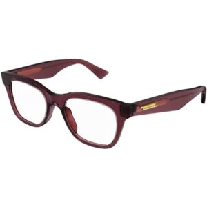 Occhiali vista  Bottega veneta Bv1155o cod. colore 004 Unisex Squadrata Bordeaux