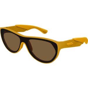 Occhiali da sole  Bottega veneta Bv1234s cod. colore 003 Unisex Geometrica Giallo