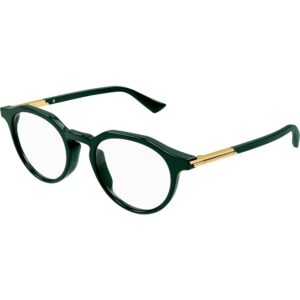 Occhiali vista  Bottega veneta Bv1263o cod. colore 004 Uomo Rotonda Verde